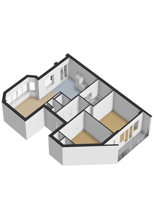 Floorplan - Wiltzanghlaan 2C, 1055 KH Amsterdam